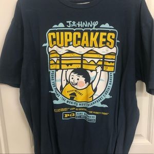 Johnny cupcake heavyweights movie t-shirt